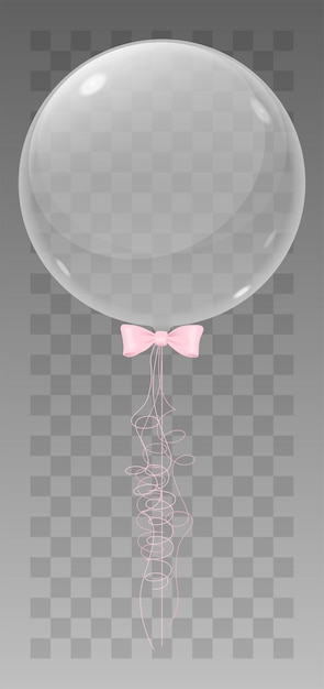 3d ballon with bowknot