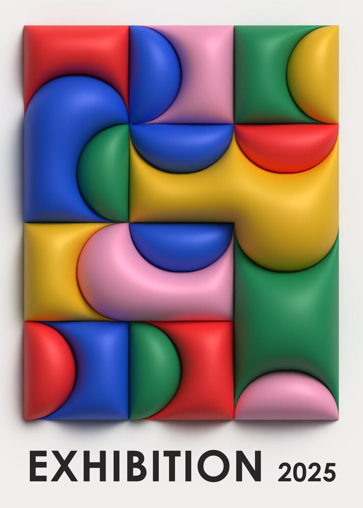 वेक्टर 3d bauhaus