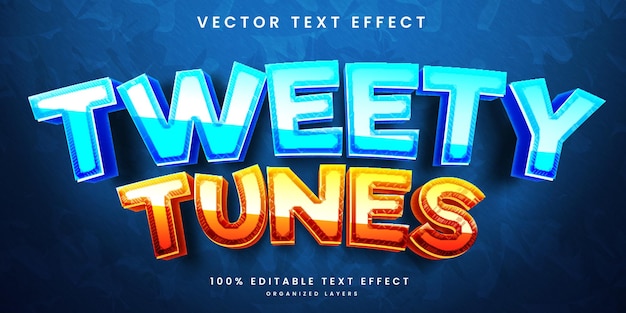 3D bewerkbaar teksteffect in cartoonstijl