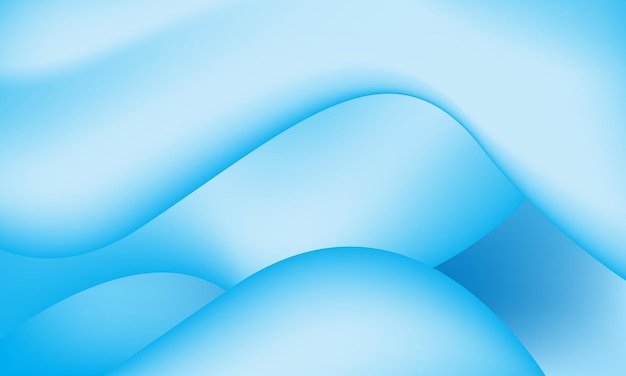 3D Blue Gradient Background Design Banner Poster For Presentation Slides Wallpaper For Business