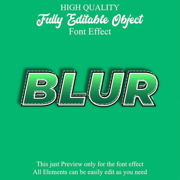 3d bold with dot lines text style editable font effect