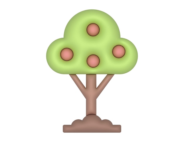 3D-boomgaard of appelboom