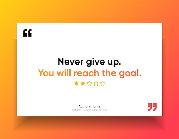Vector 3d bubble testimonial banner quote infographic social media post template designs for quotes