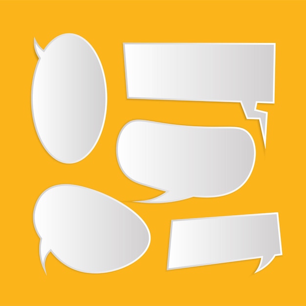 3d chat bubble icon vector illustration