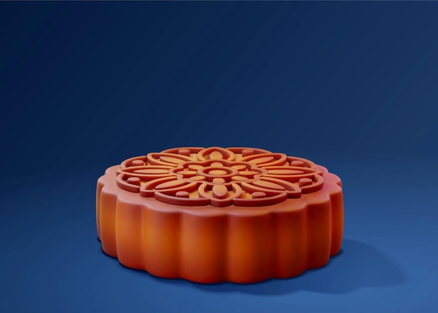 3d chinese traditionele mooncake