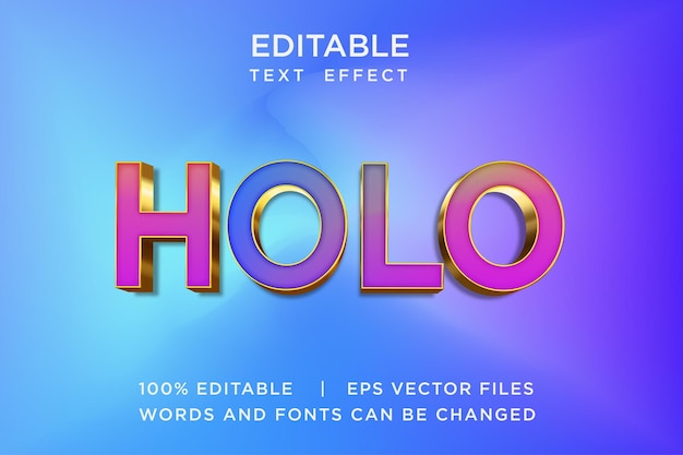 3d colourful text effect