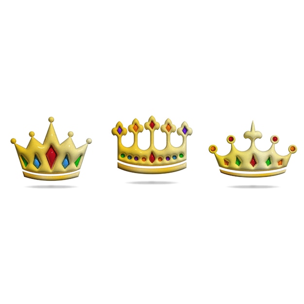 3d crown set collection