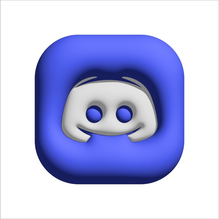 Vector 3d discord logo