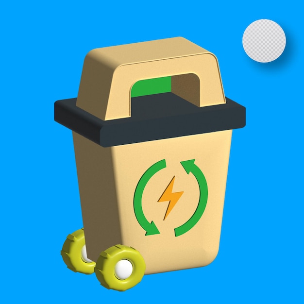 Vector 3d electrical garbage collectror