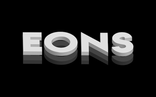 Vector 3d eons text