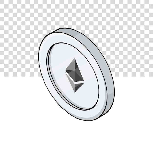3D ETH コイン ブロックチェーンテクノロジー