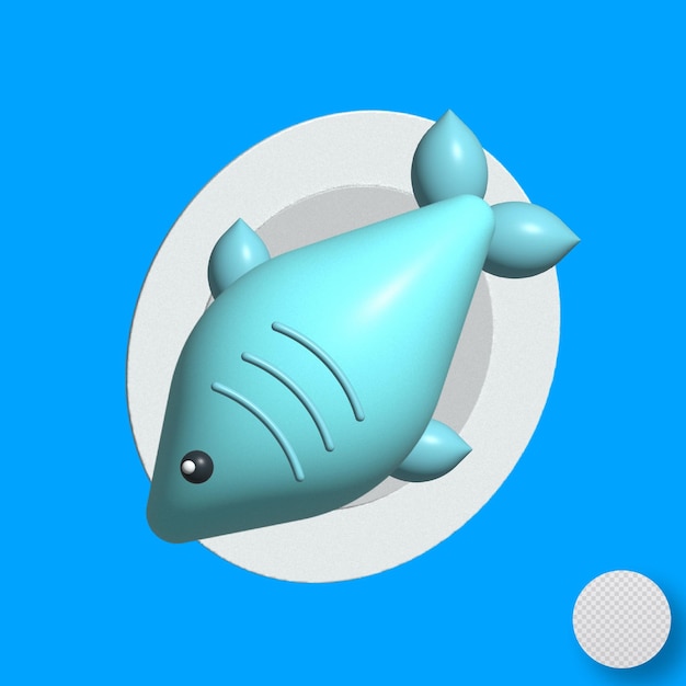 ベクトル 3dの魚