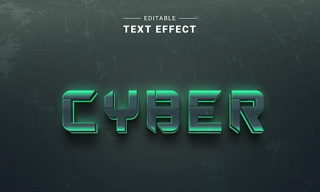 3D Futuristic High Technology Text Effect