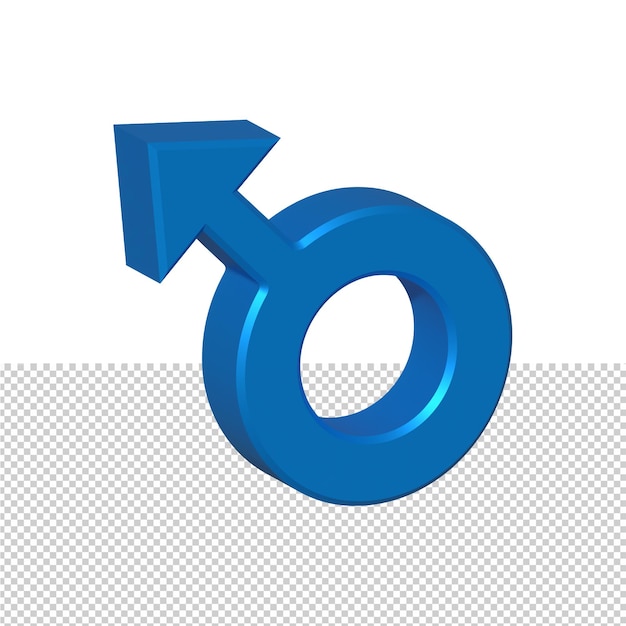 3d gender symbol