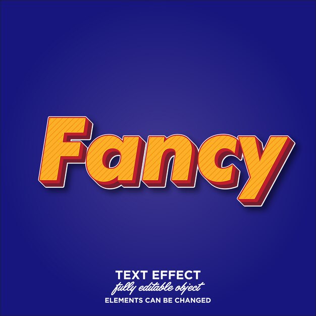 3D gewaagd sterk teksteffect voor affiche, banner en brochure