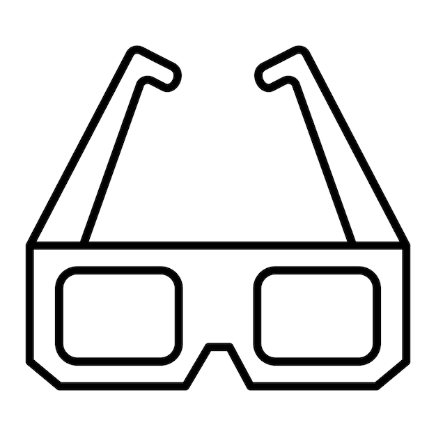 3d Glasses Icon