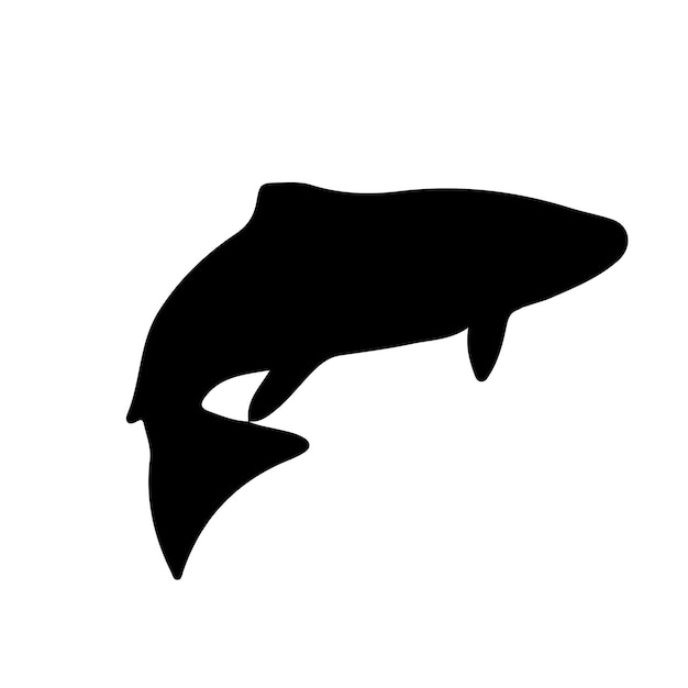 3D gold fish icon vector design