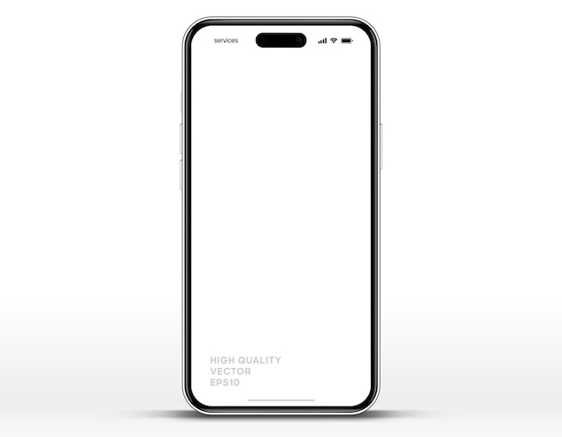 3Dモバイルモデルのモッケージ - 異なる角度と隔離された背景でモバイルアプリを表示する