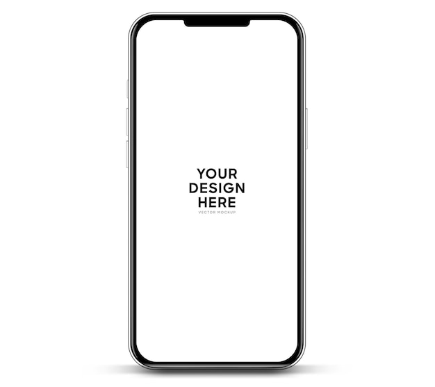 3Dモバイルモデルのモッケージ - 異なる角度と隔離された背景でモバイルアプリを表示する