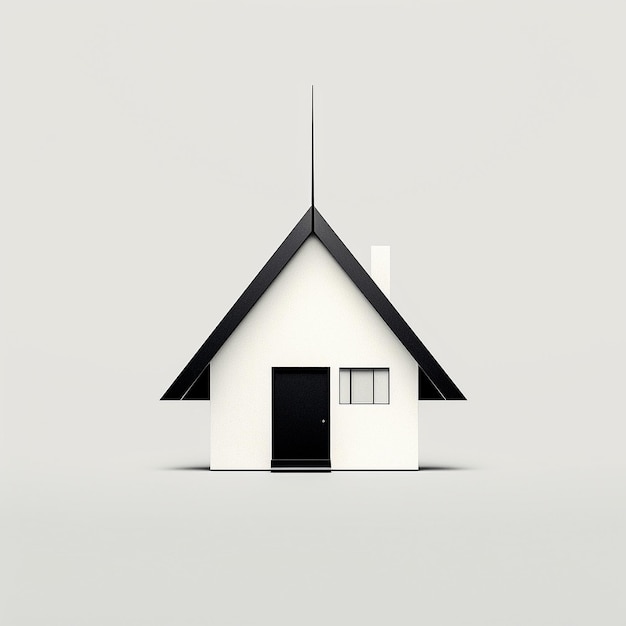 Vector 3d house icon