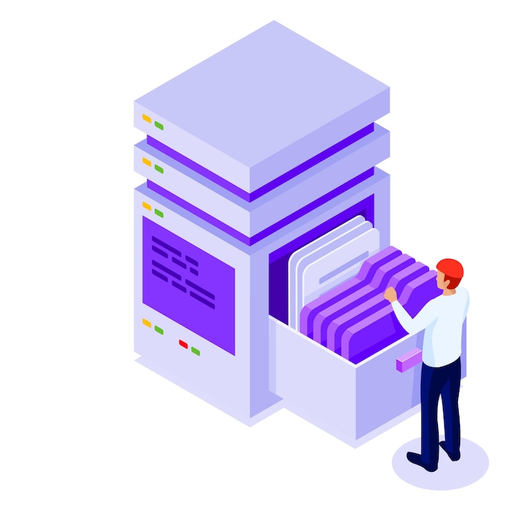 Vector 3d icons