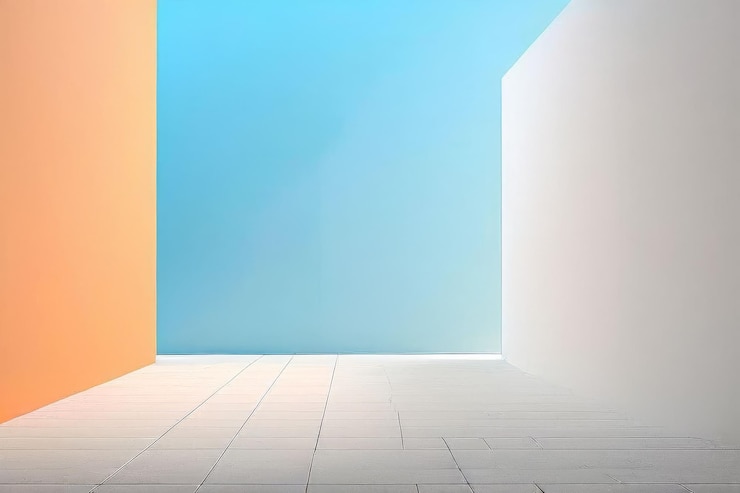 Vector 3d illustration abstract background with blue color 3d illustration abstract background with