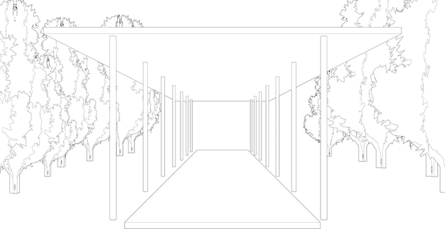 産業建物の3Dイラスト