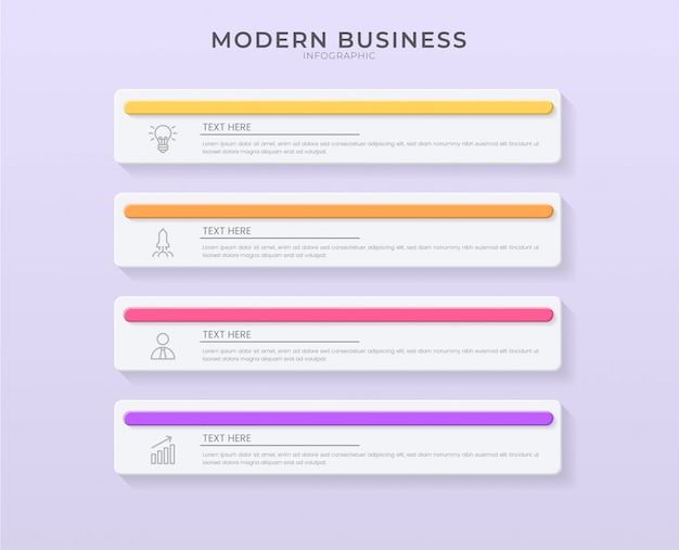 Шаблон процесса диаграммы организационной структуры дизайна 3d infographic с редактируемым текстом.