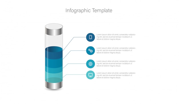 3d-infographic elementen