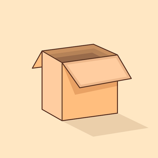 3d isometric carton