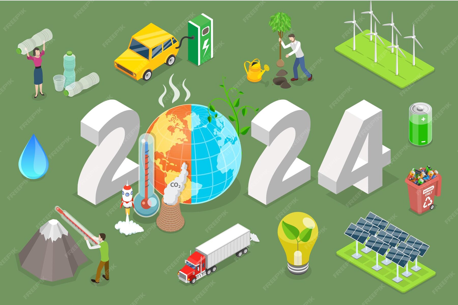 Premium Vector 3d isometric flat vector conceptual illustration of