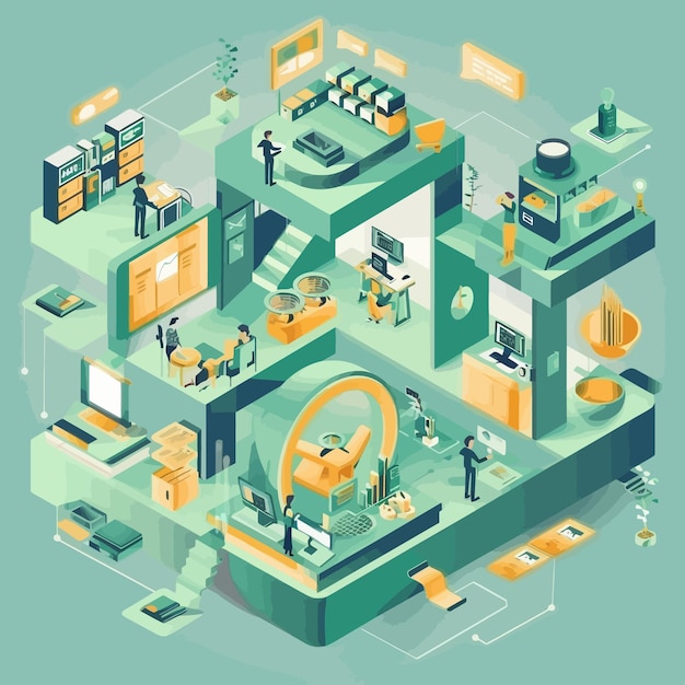 3D_Isometric_Flat_Vector_Conceptual_Illustration