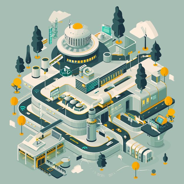 Vector 3d_isometric_flat_vector_conceptual_illustration