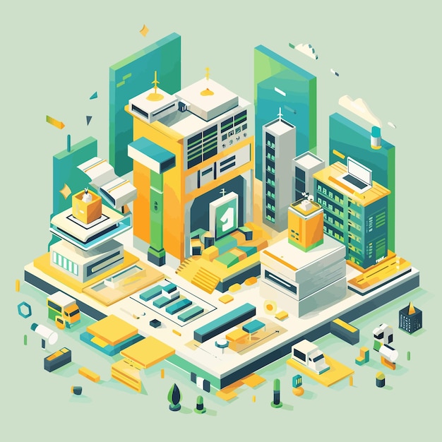 3D_Isometric_Flat_Vector_Conceptual_Illustration