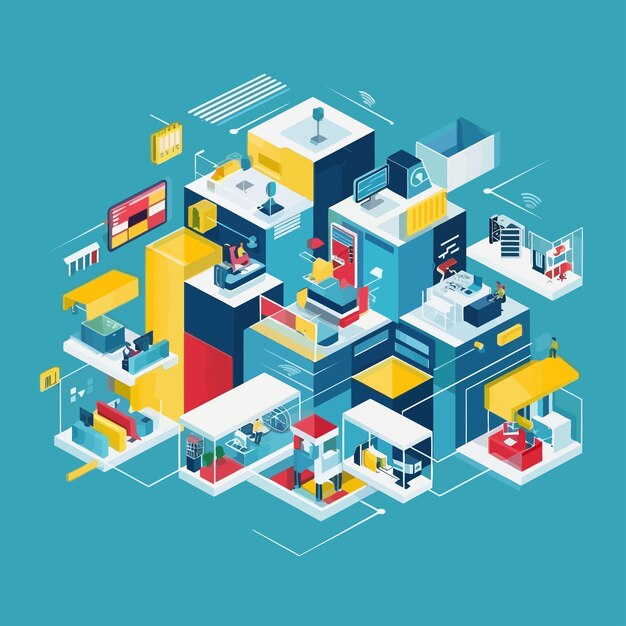 3D_Isometric_Flat_Vector_Conceptual_Illustration