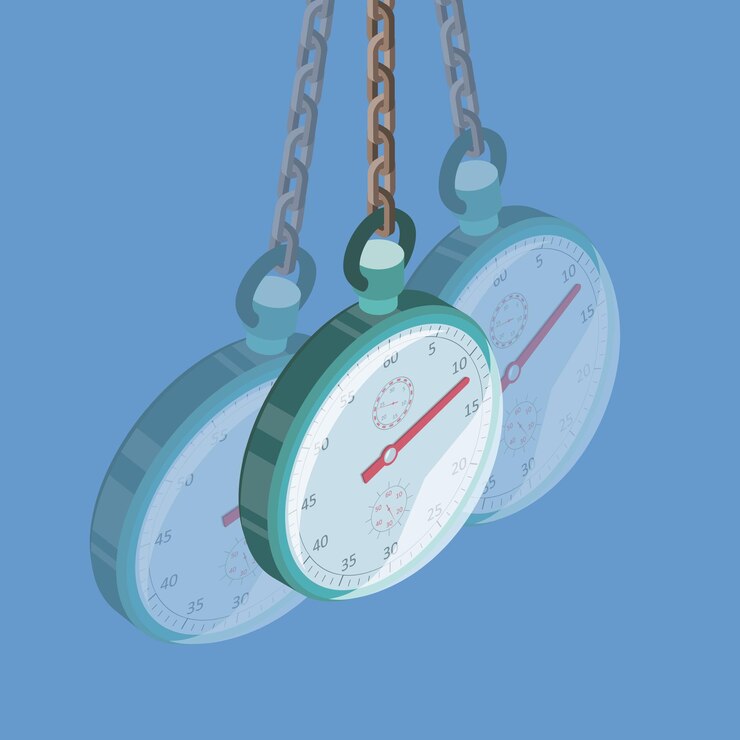 Vector 3d isometric flat vector illustration of hypnosis