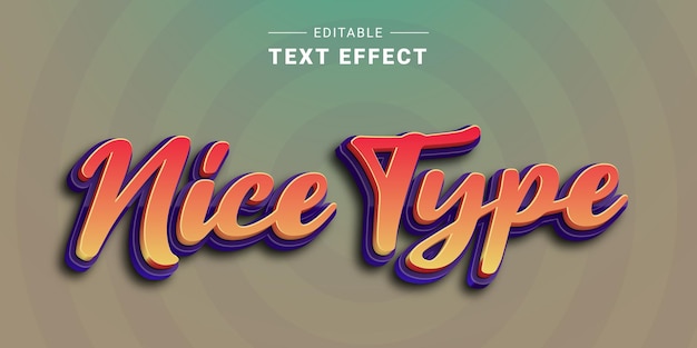 3d Lettering Typography Text Effect