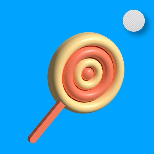 3D lollipop