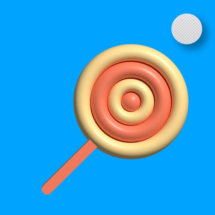 Vector 3d lollipop