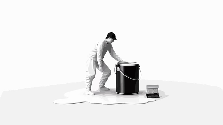 Vector 3d man in scalable vector with pain professional illustration
