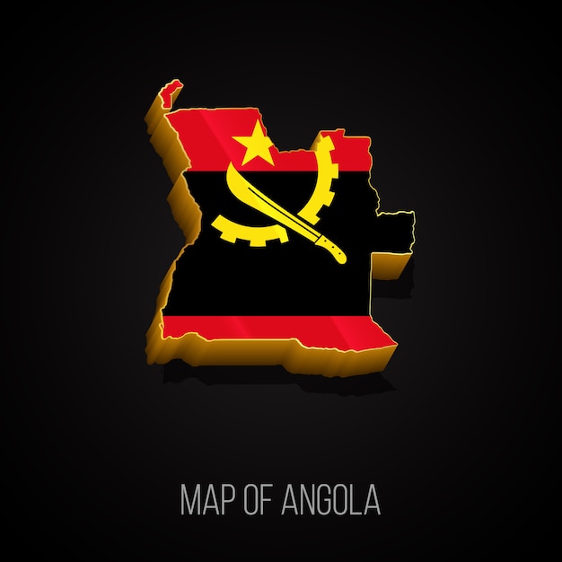 Mappa 3d dell'angola