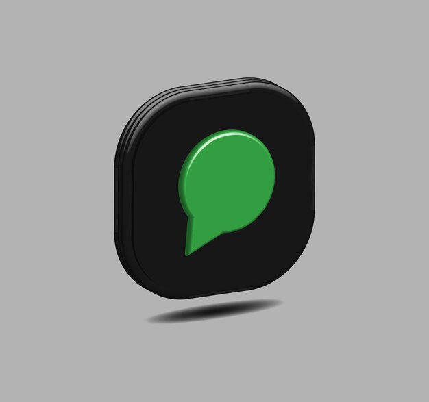 Vector 3d massage icon