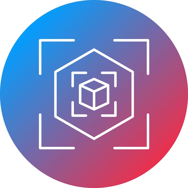 3d modeling icon vector image can be used for virtual reality
