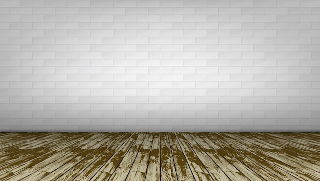 3 d のモダンな明るいインテリアの背景