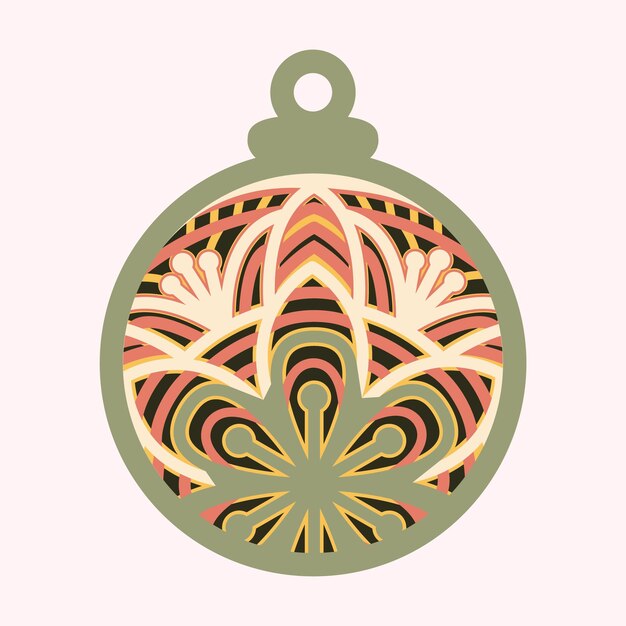 Vector 3d ornaments svg