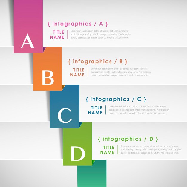 3D-papier infographic