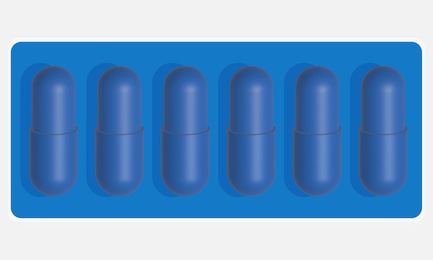 3d pills design