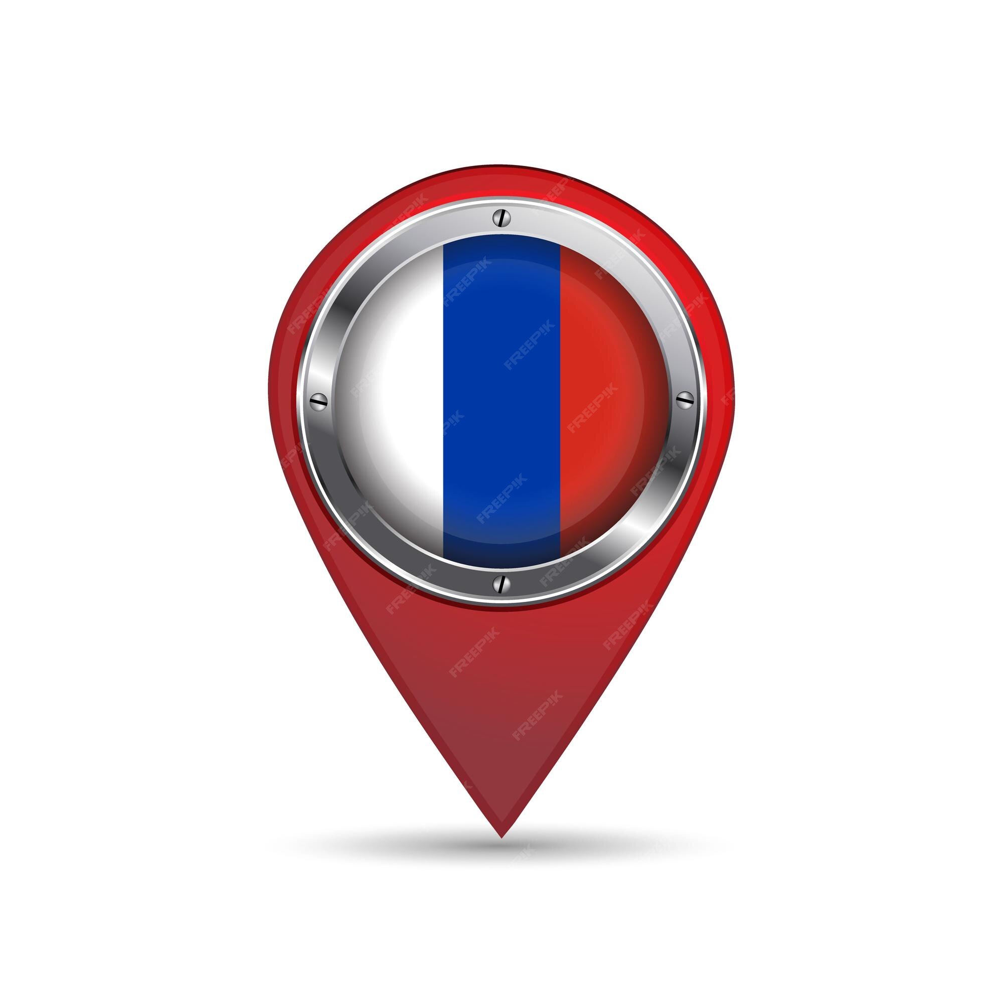 Map of Russia flag: Russia map with flag inside