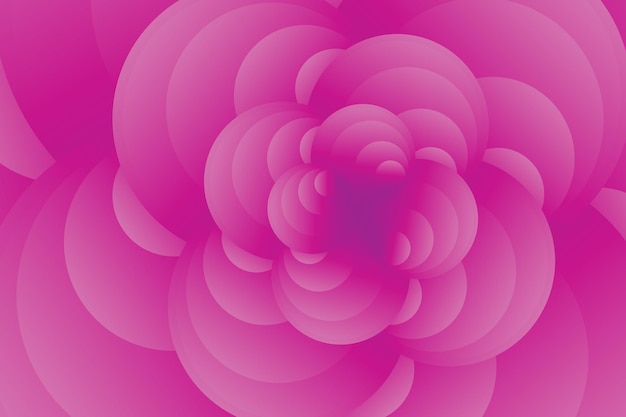 Vector 3d pink abstract background