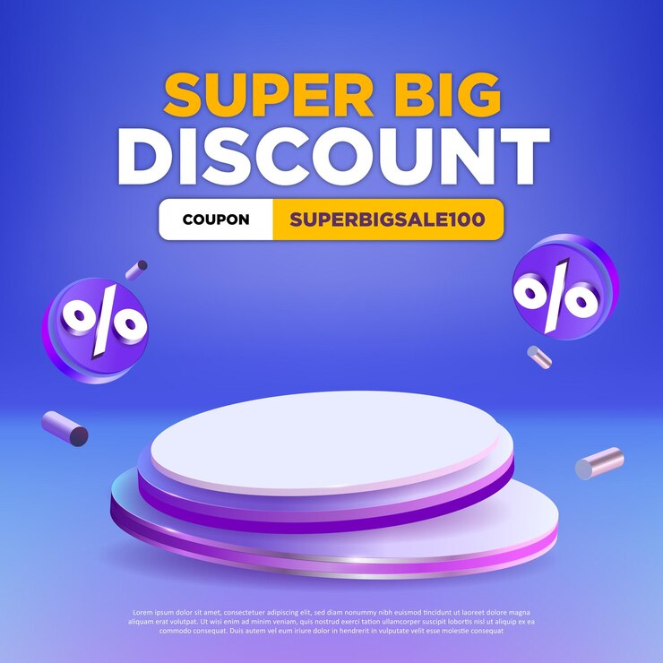 Vector 3d podium super big discount sale